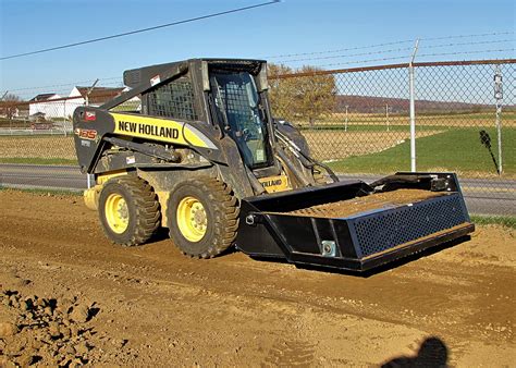 skid steer rock picker attachment